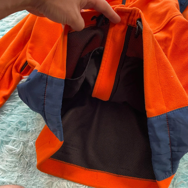 Vintage & Navy Mammut Fleece Jacket - Medium