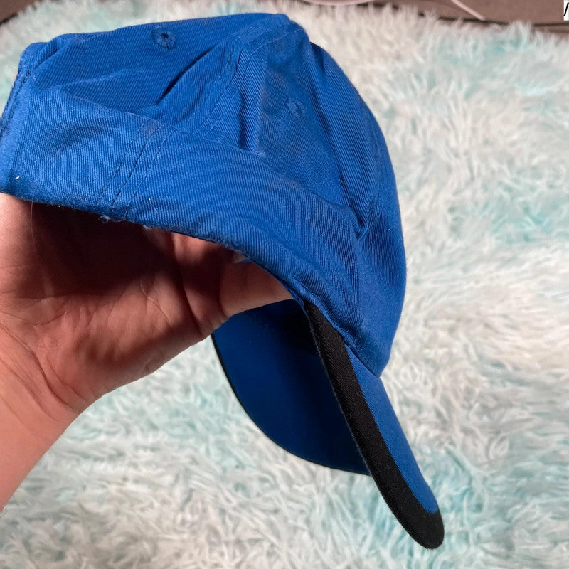 Vintage 90s Blue Schalke Adidas Cap