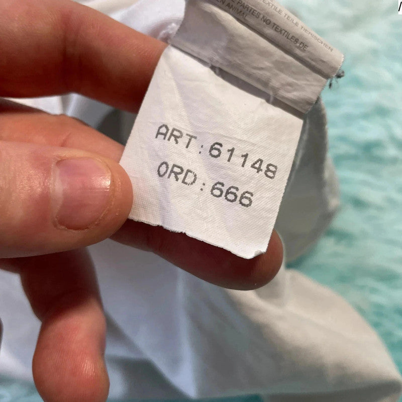 White Vetements Haute Couture T Shirt Spellout 2017