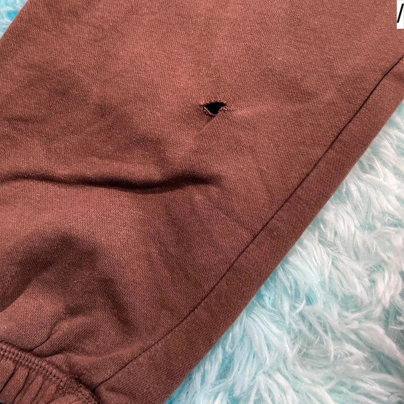 Vintage 00s Brown Nike Joggers Baggy - Small