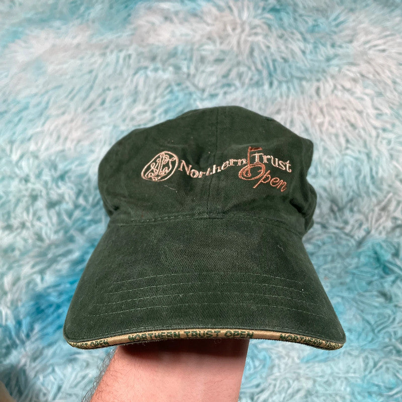Vintage Green North Trust Open Golf Cap
