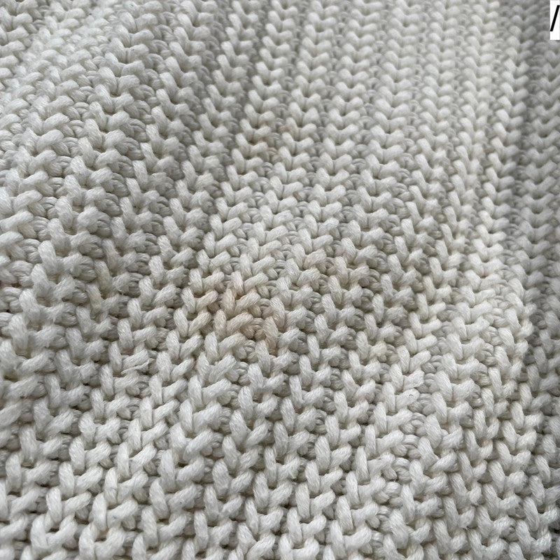 White Tommy Jeans Knitted Jumper Flag - Small