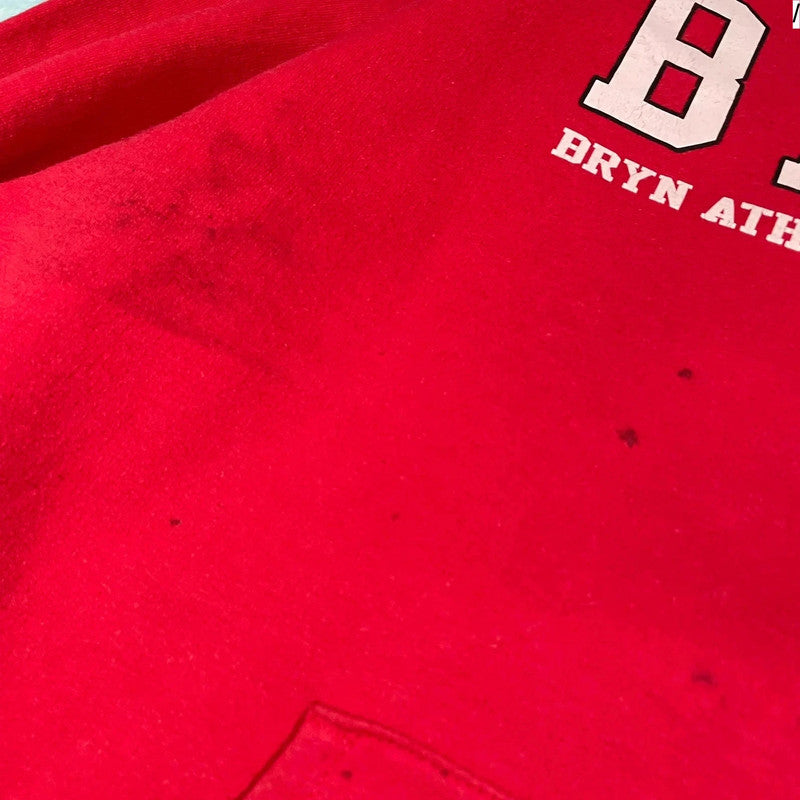 Red Champion Hoodie US College BACS - Large