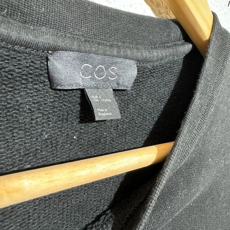 Black Cos Blank Sweatshirt Plain - Small