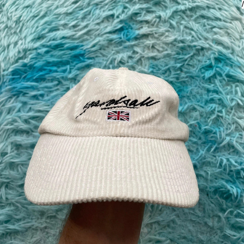 Cream Yardsale Corduroy Cap