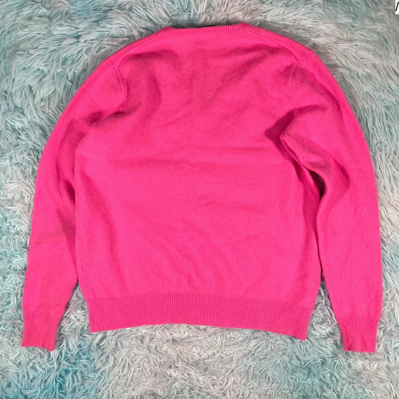 Pink Ralph Lauren Cashmere Jumper - Large