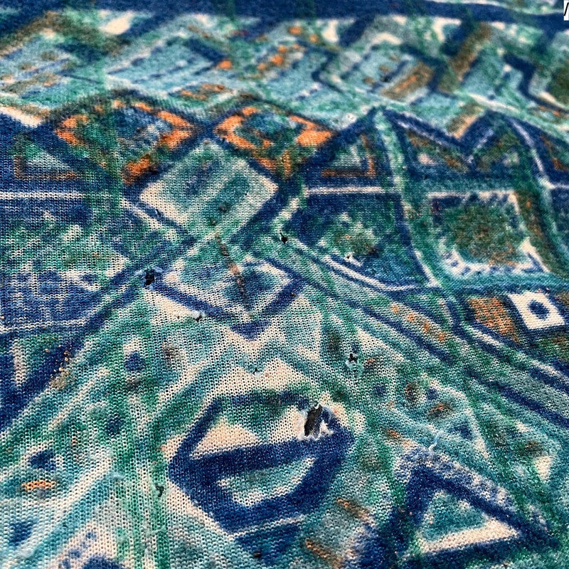 Vintage 90s Green Fila Magic Line Funky Fleece - Medium