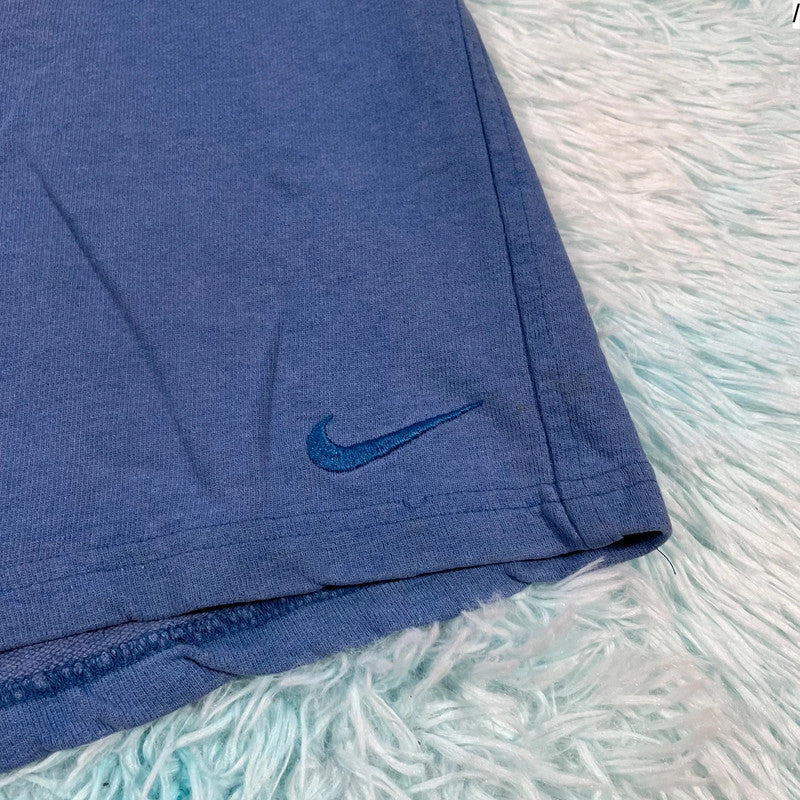 Vintage 90s Blue Nike Shorts Joggers Running - Large