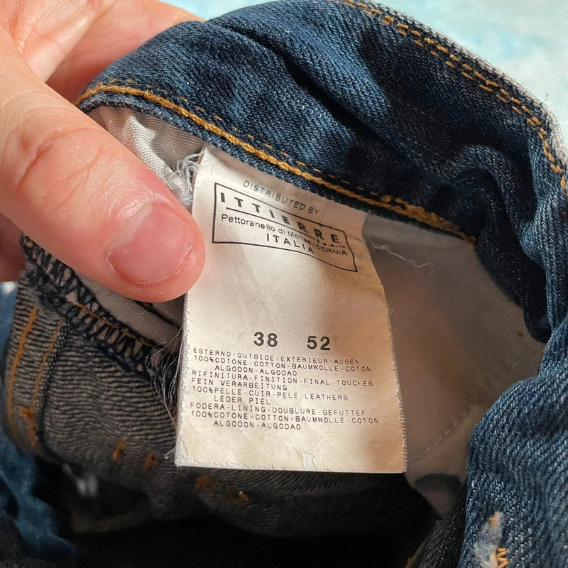 Vintage Just Cavalli Jeans Bleach Patterned - 38W