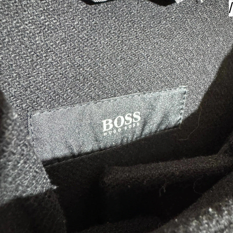 Black Hugo Boss Duffle Coat - XL