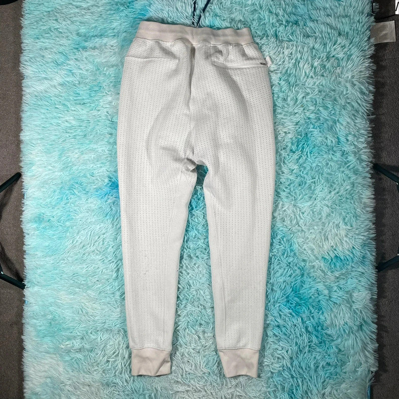 White Nike Joggers Jogging Bottoms - Small