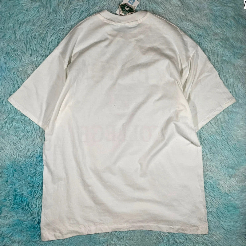 Vintage 90s White Kenyon College Graphic T Shirt - XXL