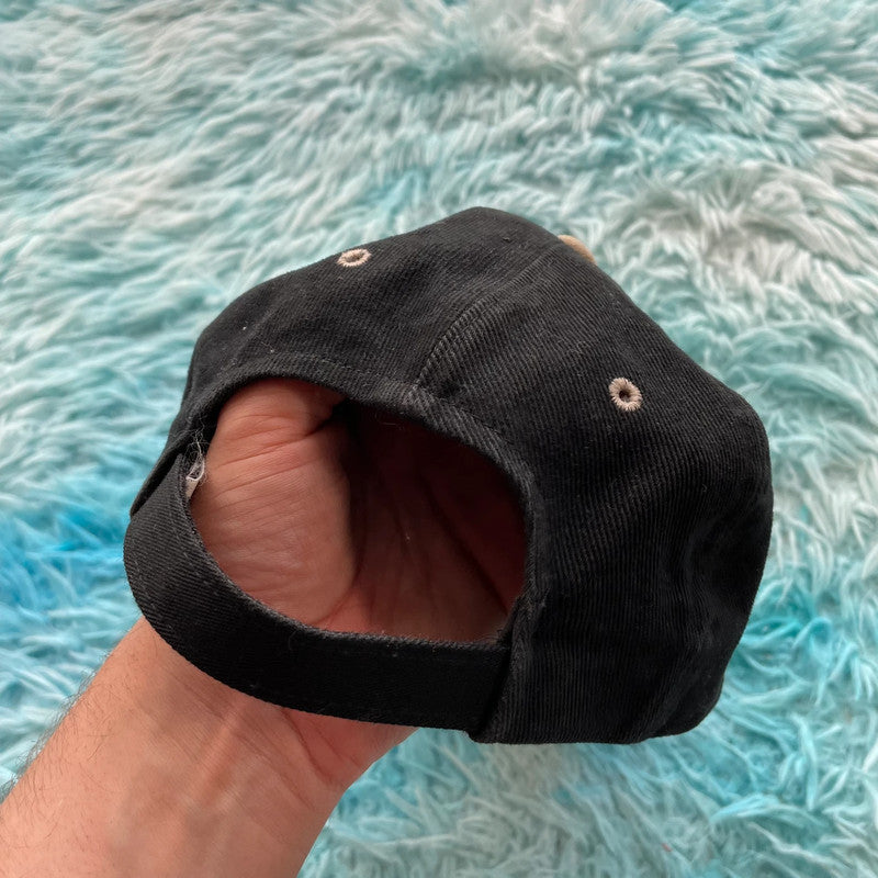 Vintage Black & Beige Barbados Cap