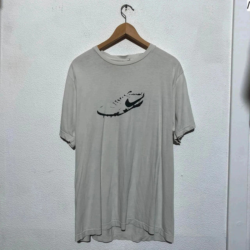 Vintage 90s White Nike Bowerman Tribute T Shirt - XL