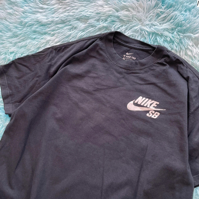 Black Nike SB Graphic T Shirt - Medium