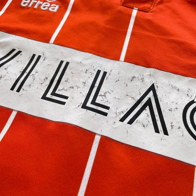 Orange Blackpool Shirt Home Kit Errea - Small