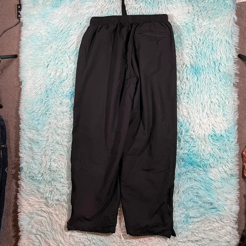 Vintage 00s Black Nike Tracksuit Bottoms - Large