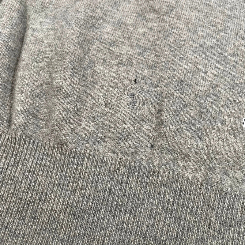 Grey Polo Ralph Lauren Wool Jumper - Medium