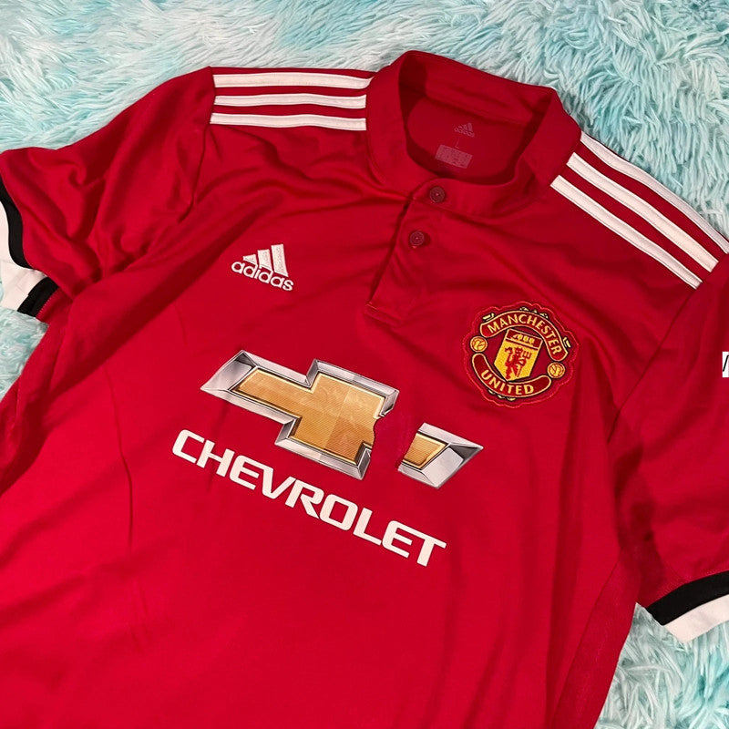 Manchester United Shirt Adidas Chevrolet - Large