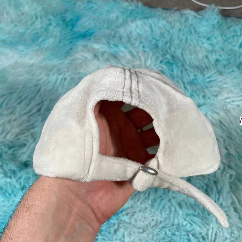 White Juicy Couture Velour Cap