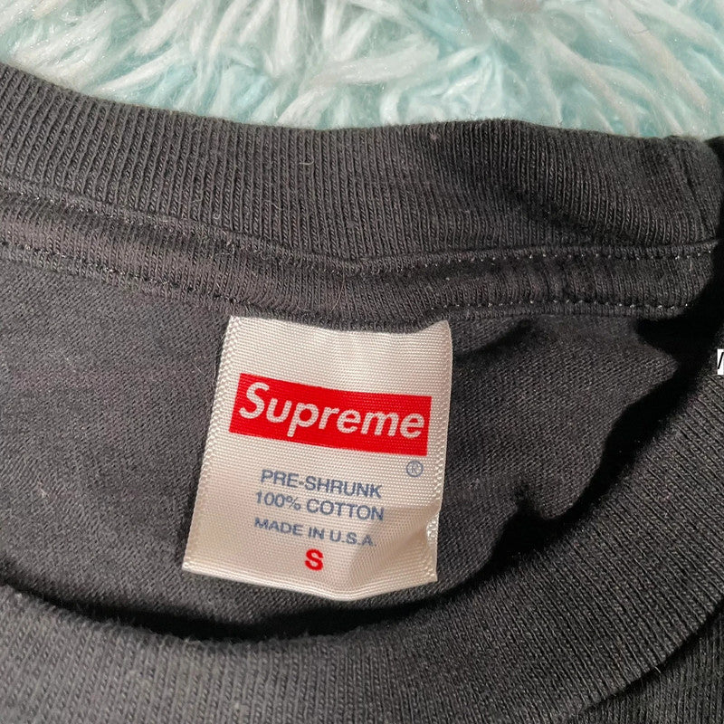 Black Supreme Graphic T Shirt Don’t Fuck Around - Small