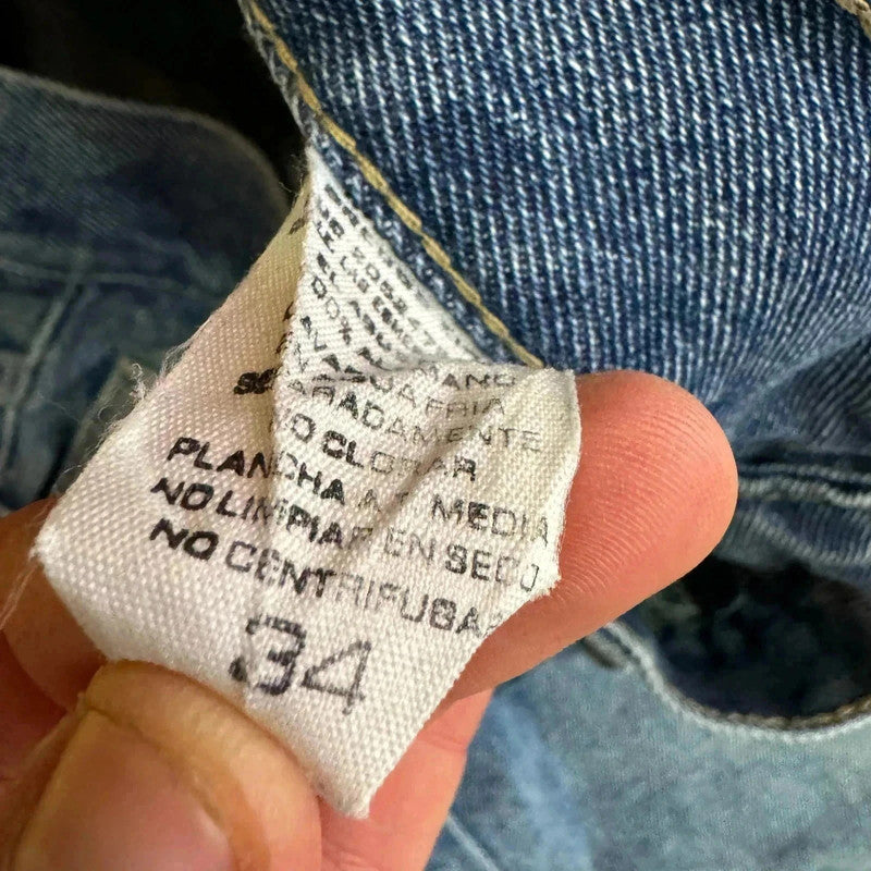 Vintage Brecos Jeans Wide Straight Leg - 34W 30L