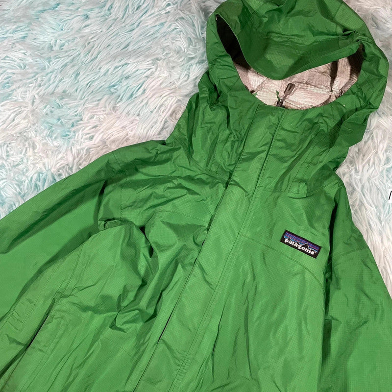 Green Patagonia Waterproof Jacket - Womens Small