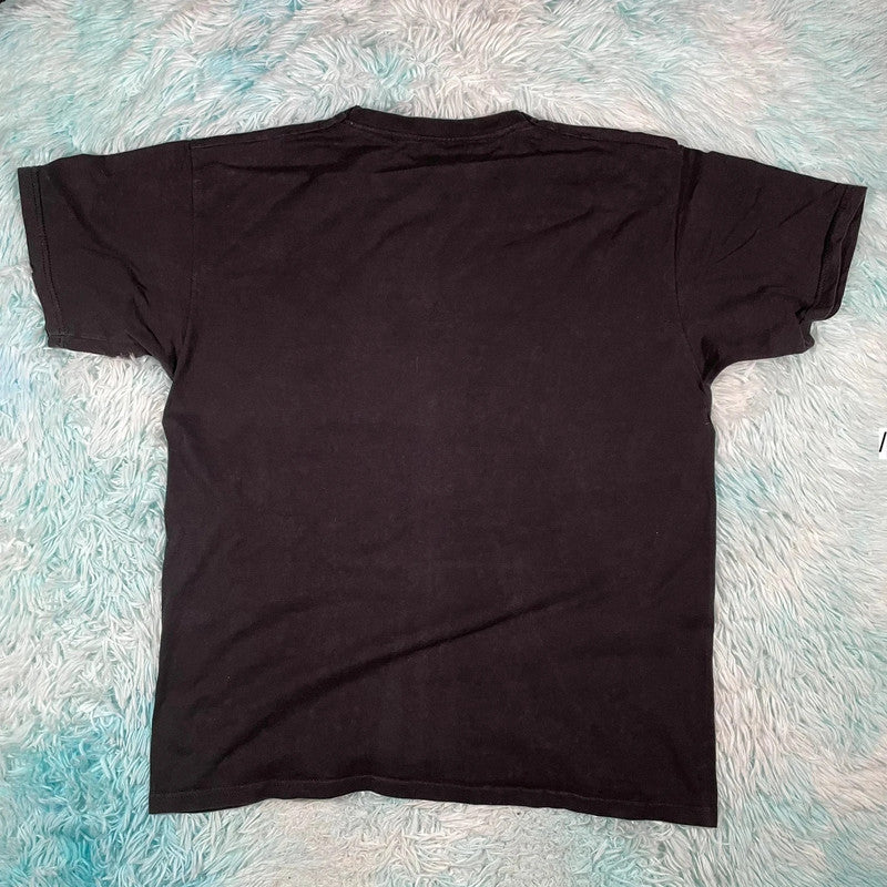 Vintage 2002 Black Loop Band T Shirt - XL