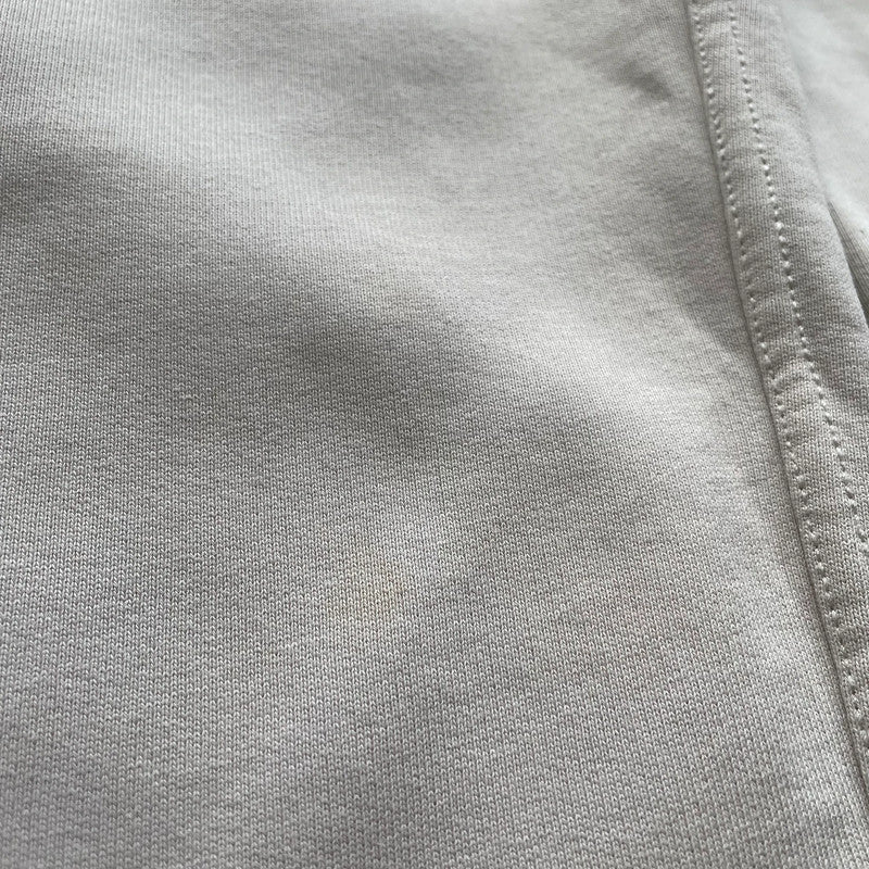 Cream White Burberry Tracksuit Bottoms - Large