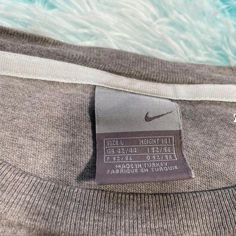 Vintage 00s Grey Nike Air T Shirt - Large