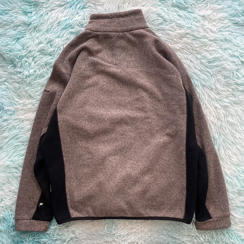 Brown Trespass Fleece Jacket - Large