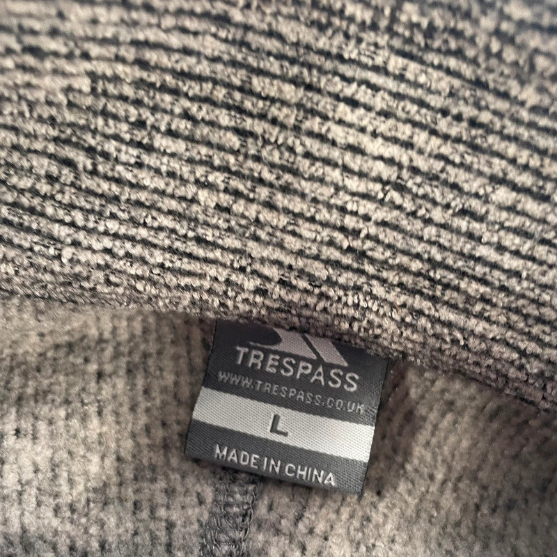 Brown Trespass Fleece Jacket - Large