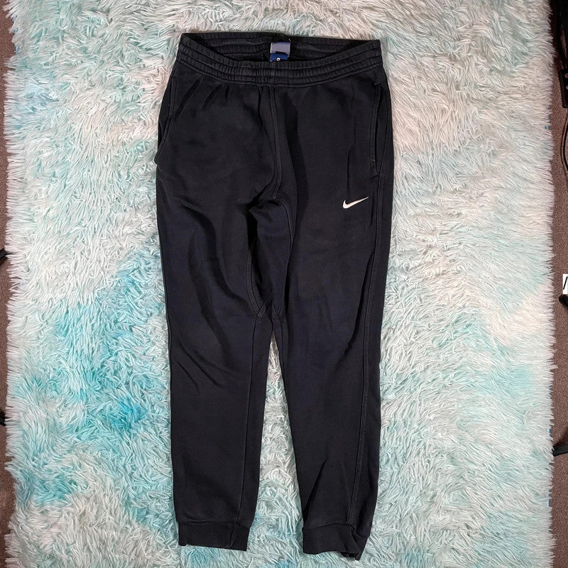 Black Nike Joggers Jogging Bottoms - Medium