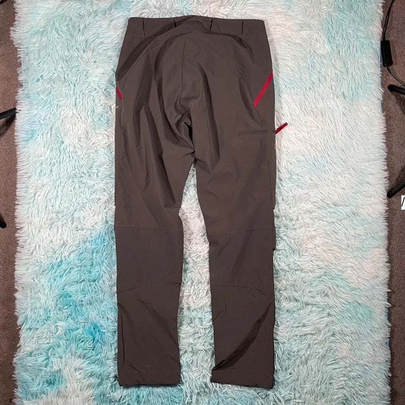 Grey Macpac Waterproof Hiking Trousers - Size 10