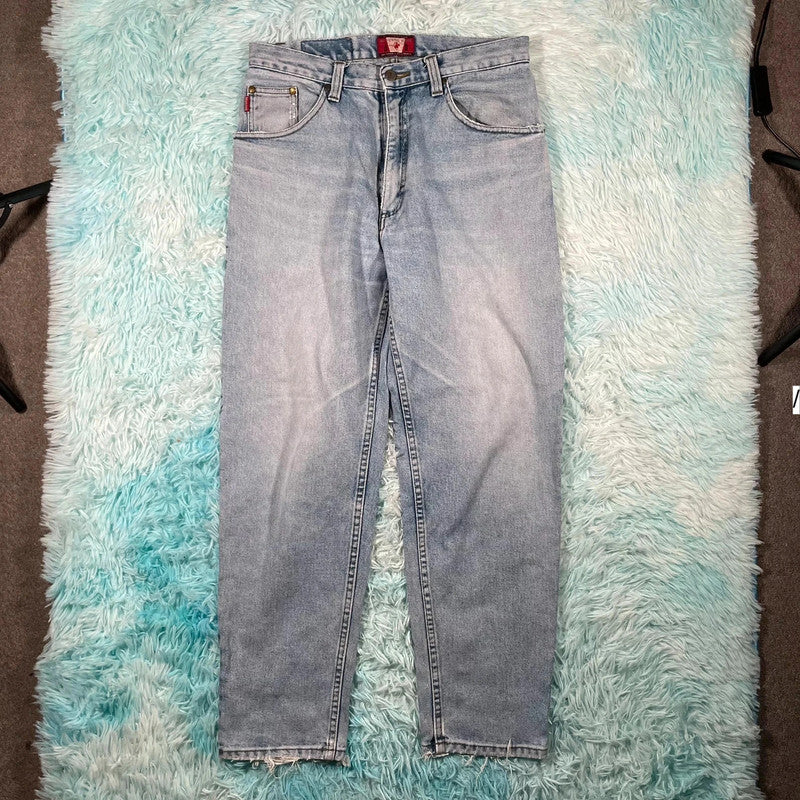 Vintage 90s Lightwash Jeans Tapered - 32W