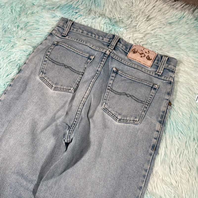 Vintage 90s Lightwash Jeans Tapered - 32W