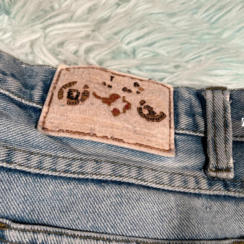 Vintage 90s Lightwash Jeans Tapered - 32W