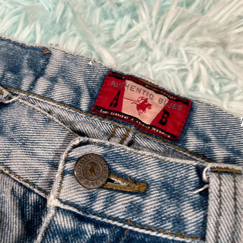Vintage 90s Lightwash Jeans Tapered - 32W