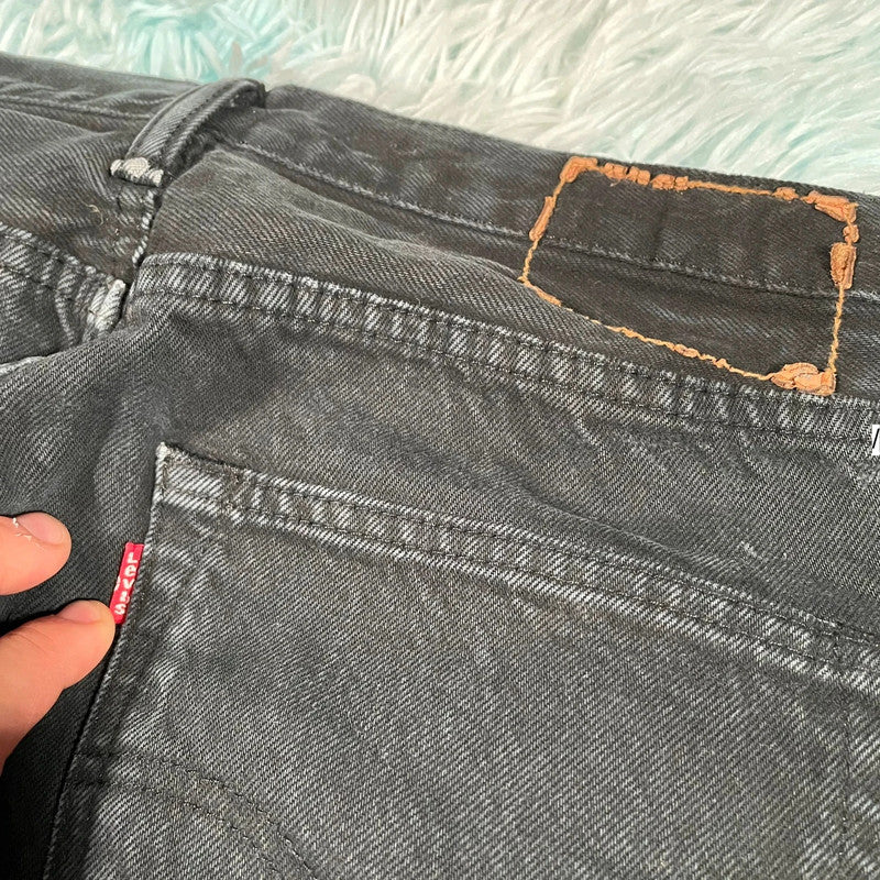 Vintage Black Levi’s 501 Jeans Straight Leg - 34W 34L