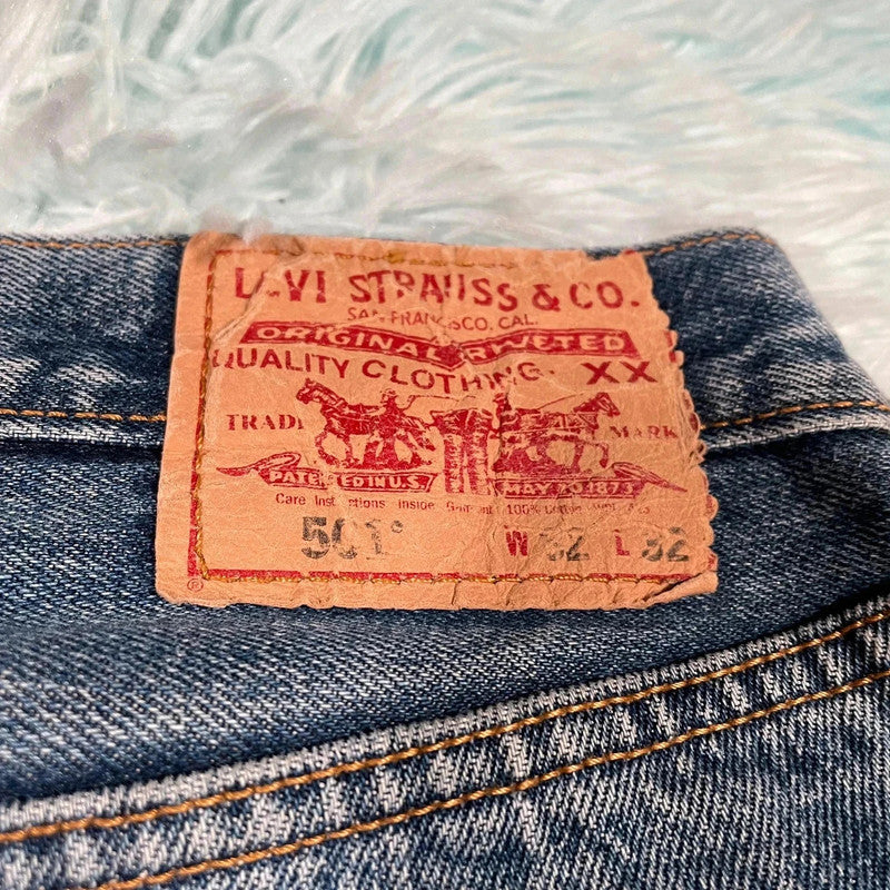 Vintage 90s Levi’s 501 Jeans Straight Leg - W32 L32