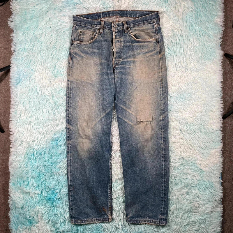 Vintage 90s Levi’s 501 Jeans Straight Leg - 34W 30L
