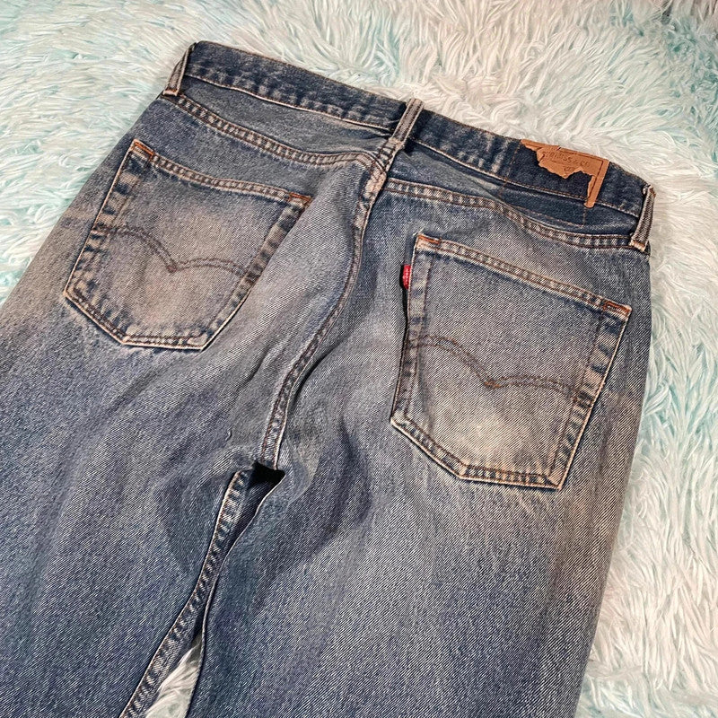 Vintage 90s Levi’s 501 Jeans Straight Leg - 34W 30L