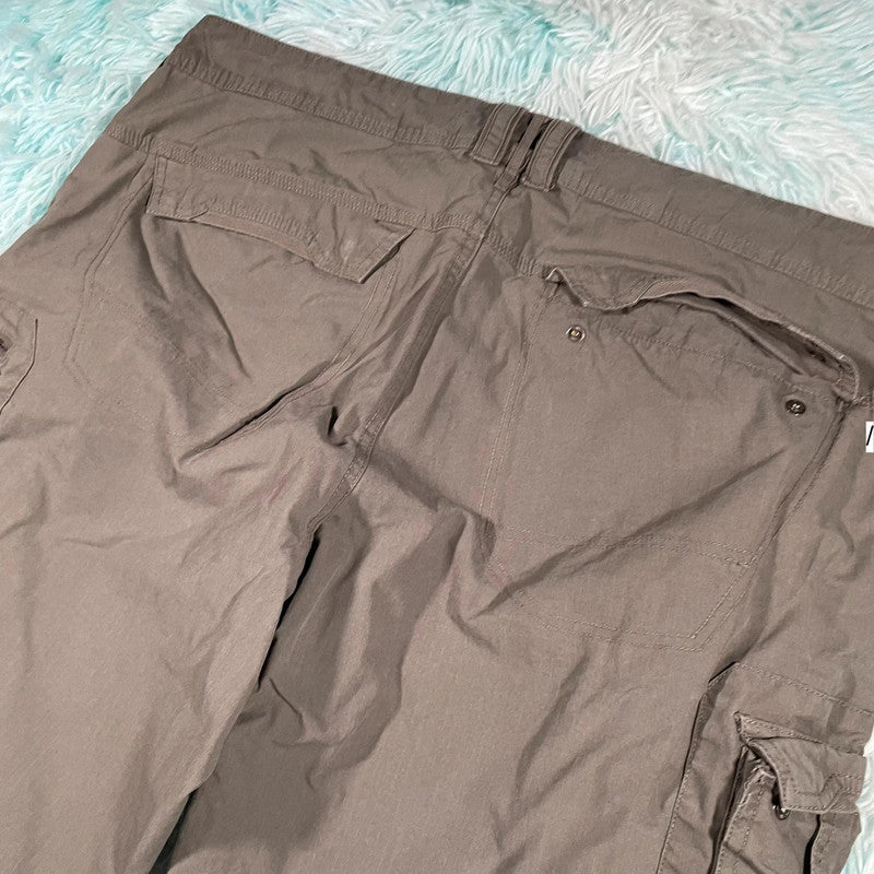 Grey Decathlon Hiking Cargo Shorts - XXL