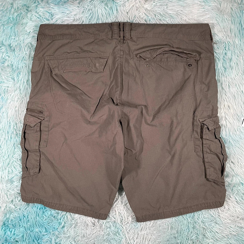 Grey Decathlon Hiking Cargo Shorts - XXL