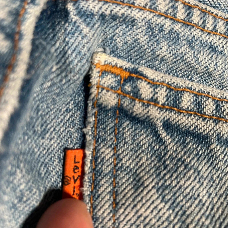Vintage 90s Levi’s 615 Jeans Straight Leg Orange Tab - W33 L32