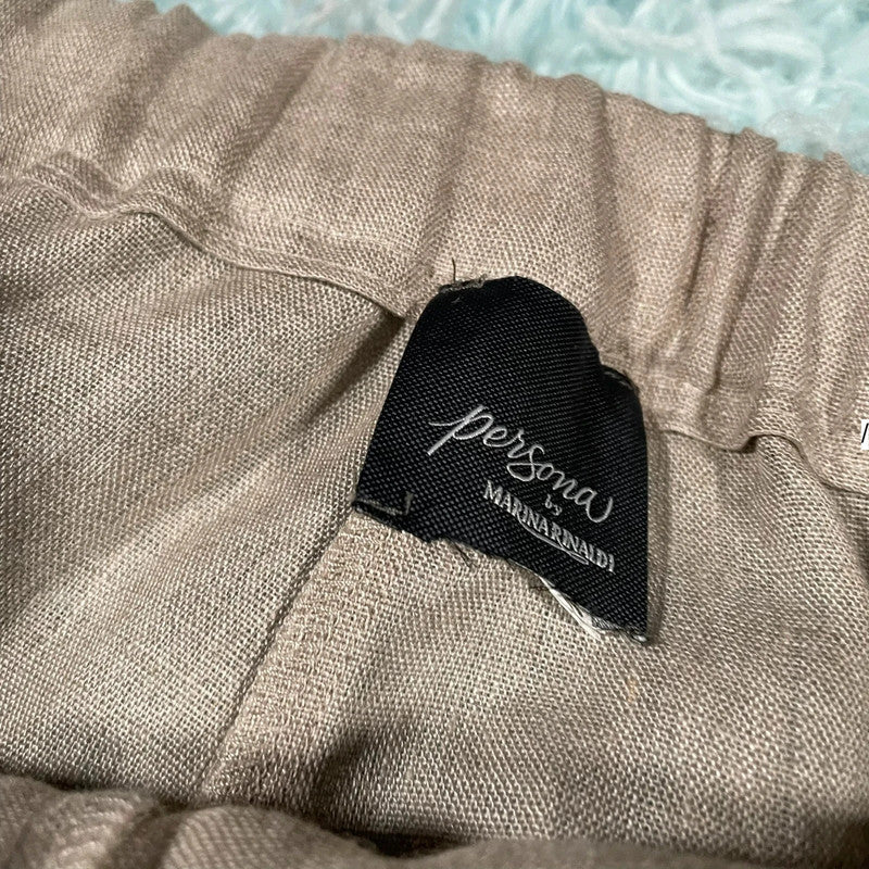 Beige Marina Rinaldi Trousers - XXL