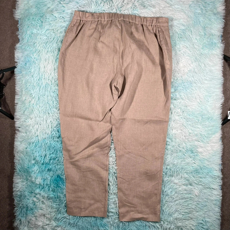 Beige Marina Rinaldi Trousers - XXL