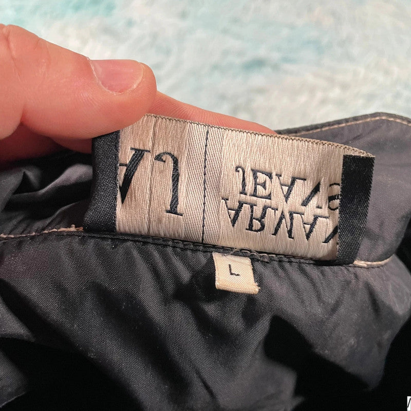 Black & Navy Armani Jeans Jacket - Large
