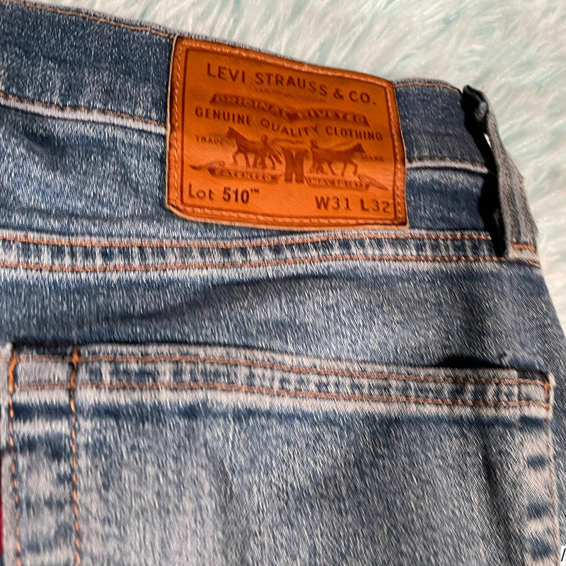 Blue Levi’s 510 Premium Jeans Slim Fit - W31 L32