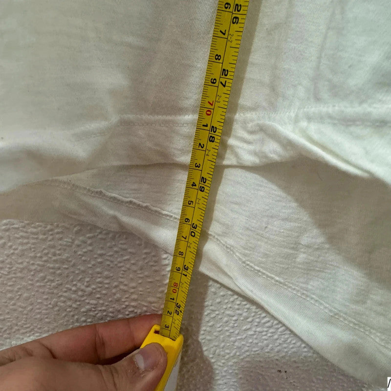 Vintage 1994 White Inside Africa Graphic T Shirt - Small